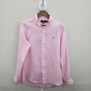 Polo Ralph Lauren Mens Linen Shirt - Size Small (Runs like a Medium)